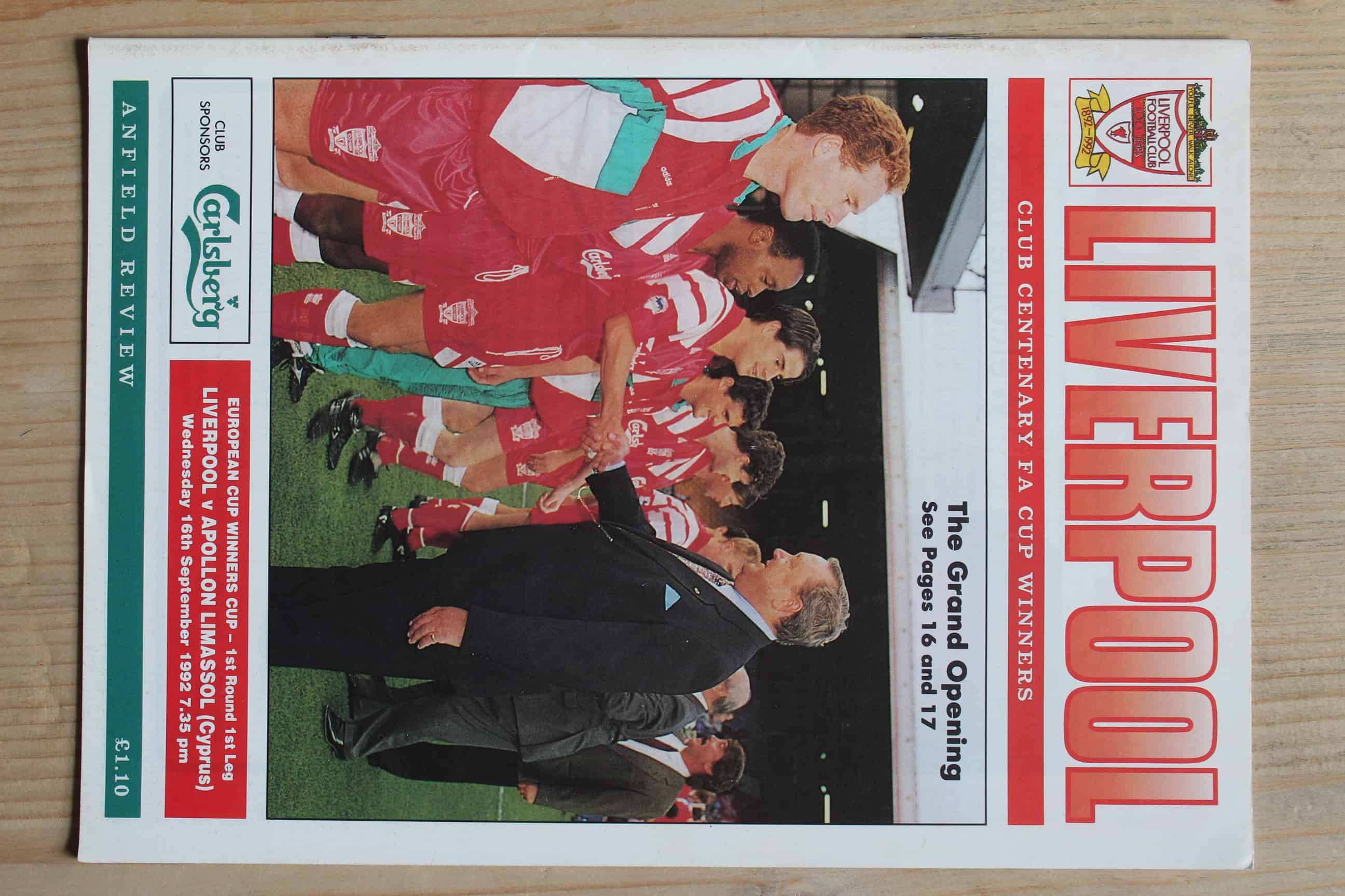 Liverpool FC v Apollon Limassol